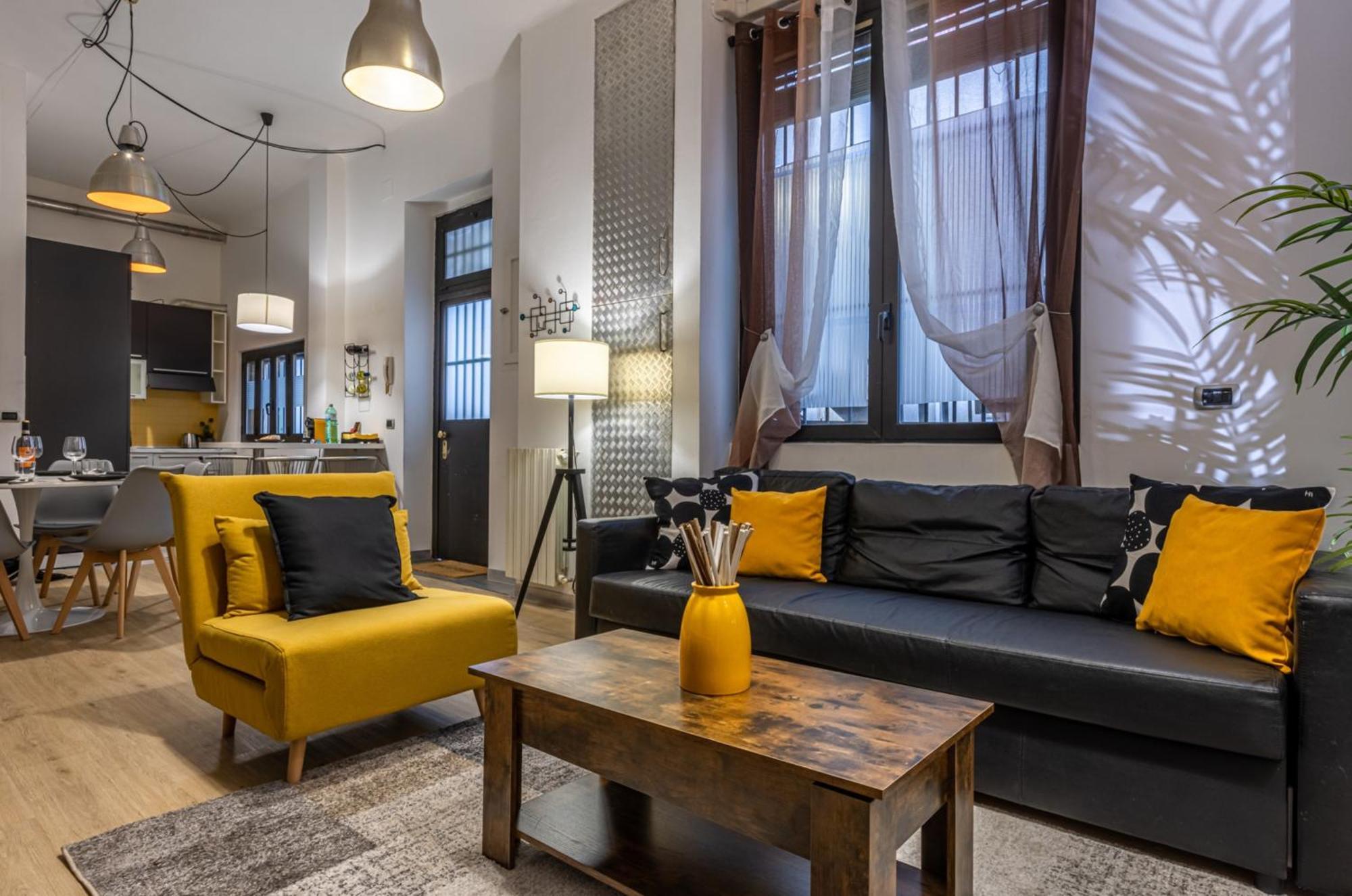 Ferienwohnung Industrial Loft In Maciacchini - Metro 50M Smartworking & Netflix Mailand Exterior foto